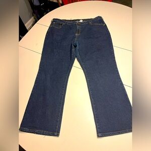 Diane Gilman Women's Blue Boot Cut Jeans